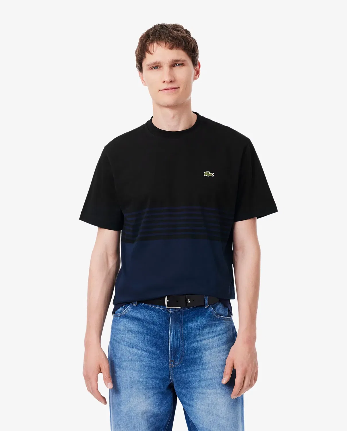 Мужская футболка с коротким рукавом Lacoste, Negro