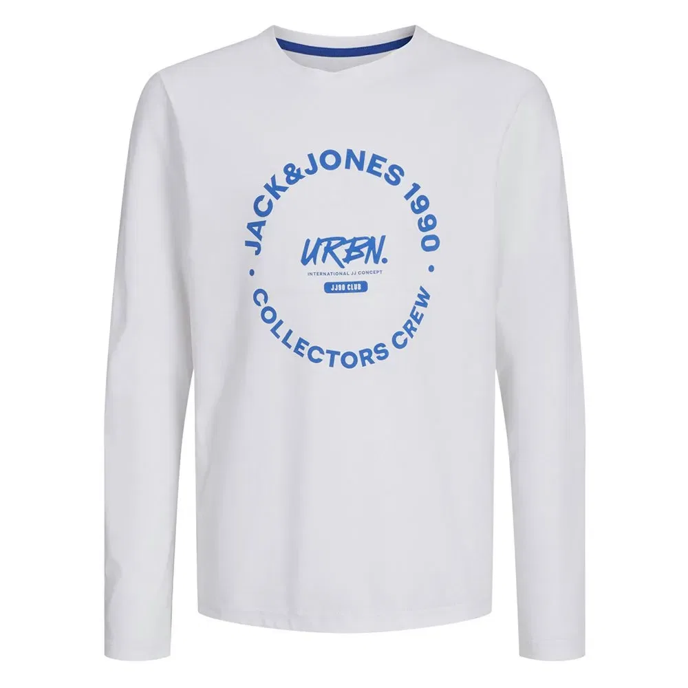 Футболка с длинным рукавом Simon Jack & Jones, белый