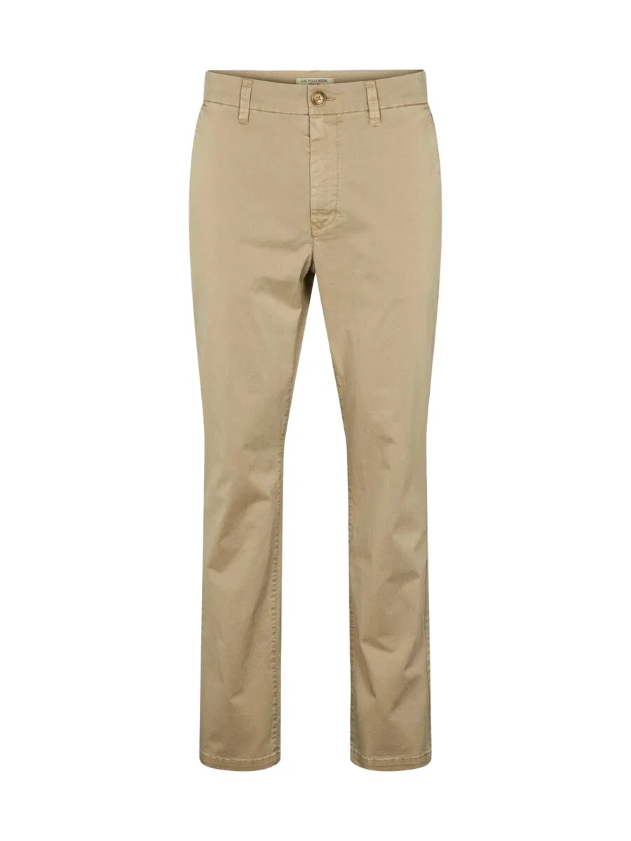Брюки U.S. Polo Assn. Regular Pants 'UMFabion' бежевого цвета