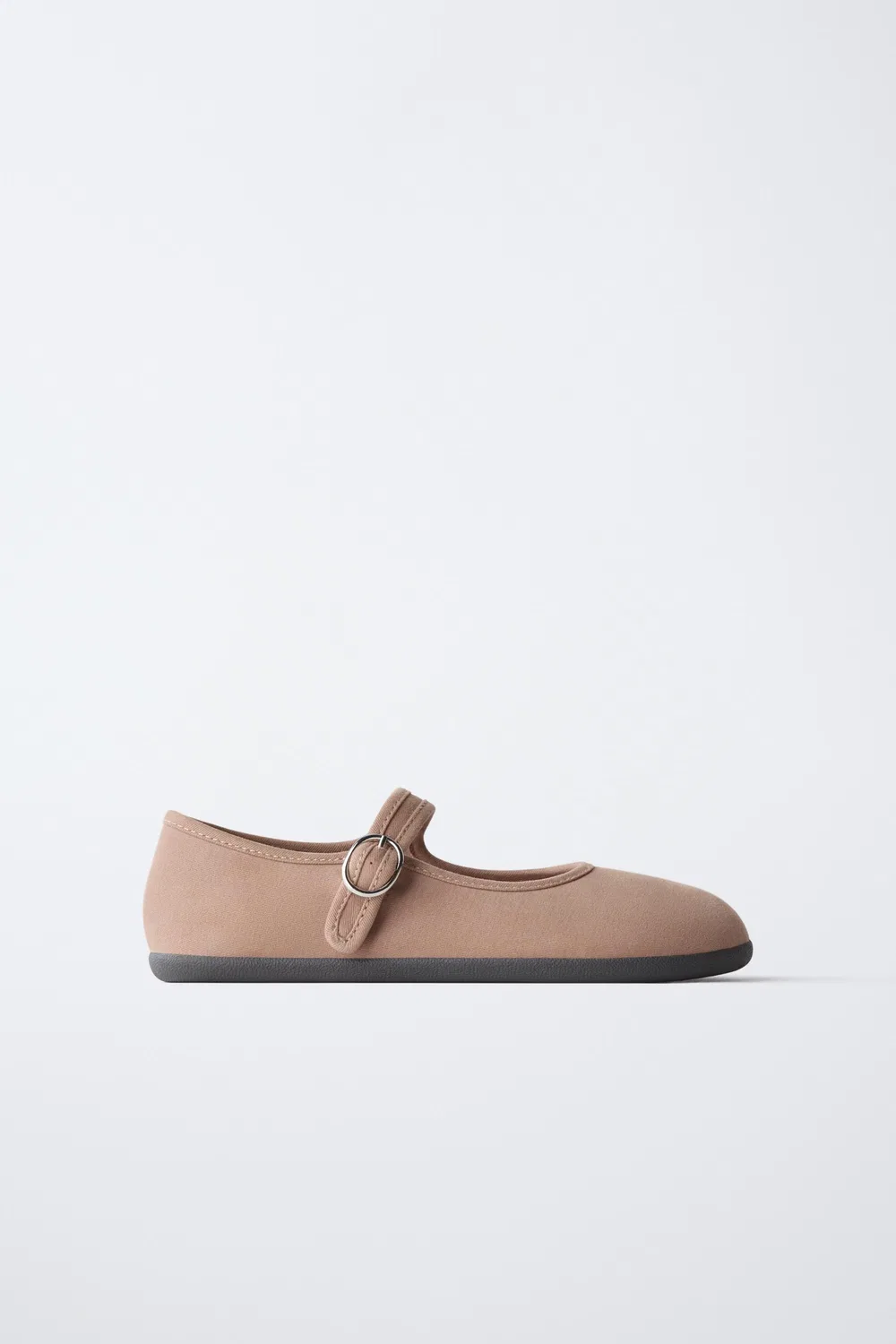 БАЛЕТНЫЕ ТУФЛИ БОСЫМИ НОГАМИ ZARA, Pink