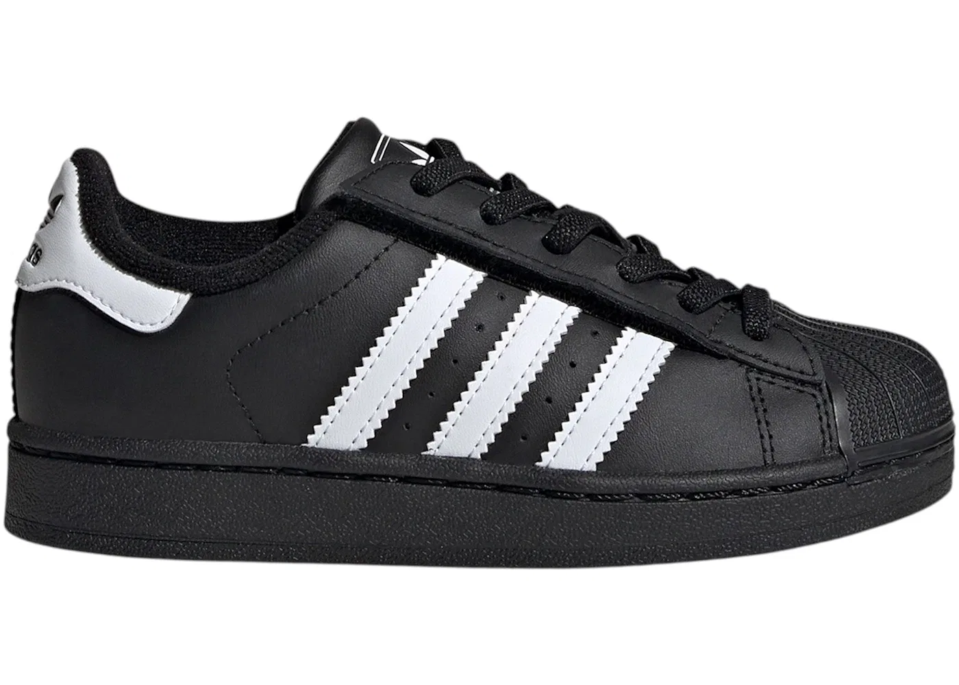 Детские кроссовки Lifestyle Adidas Superstar II CF EL, Core Black/Cloud White/Core Black