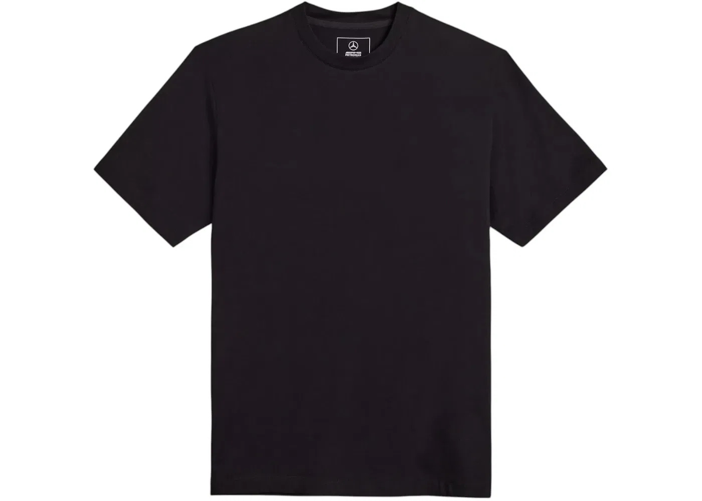 Мужская футболка с коротким рукавом Y-3 Mercedes Amg Petronas Formula 1 Logo Stack Adidas, Black