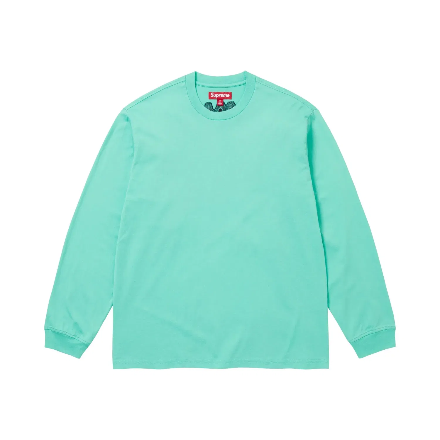 Лонгслив с принтом Intarsia Supreme, Teal — фото 3