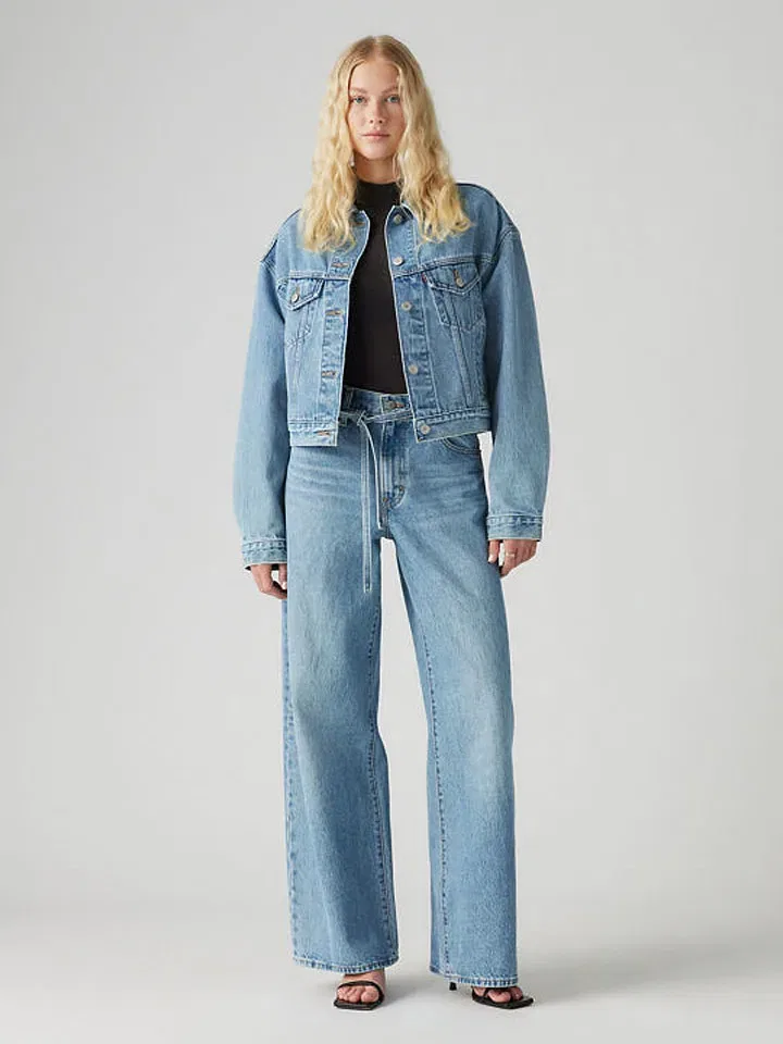 Джинсы свободного кроя Levi's, Light Blue — фото 3