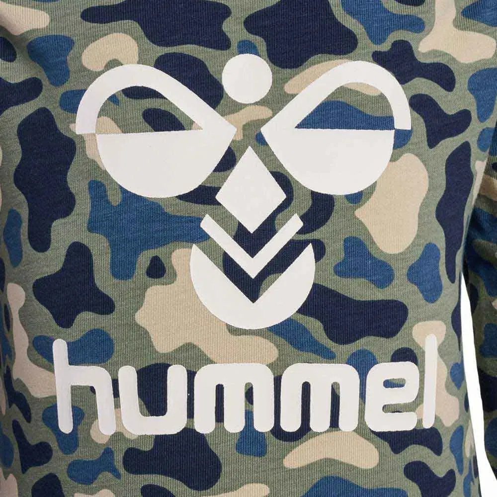 Боди с длинным рукавом Steen AOP Hummel, зеленый — фото 4