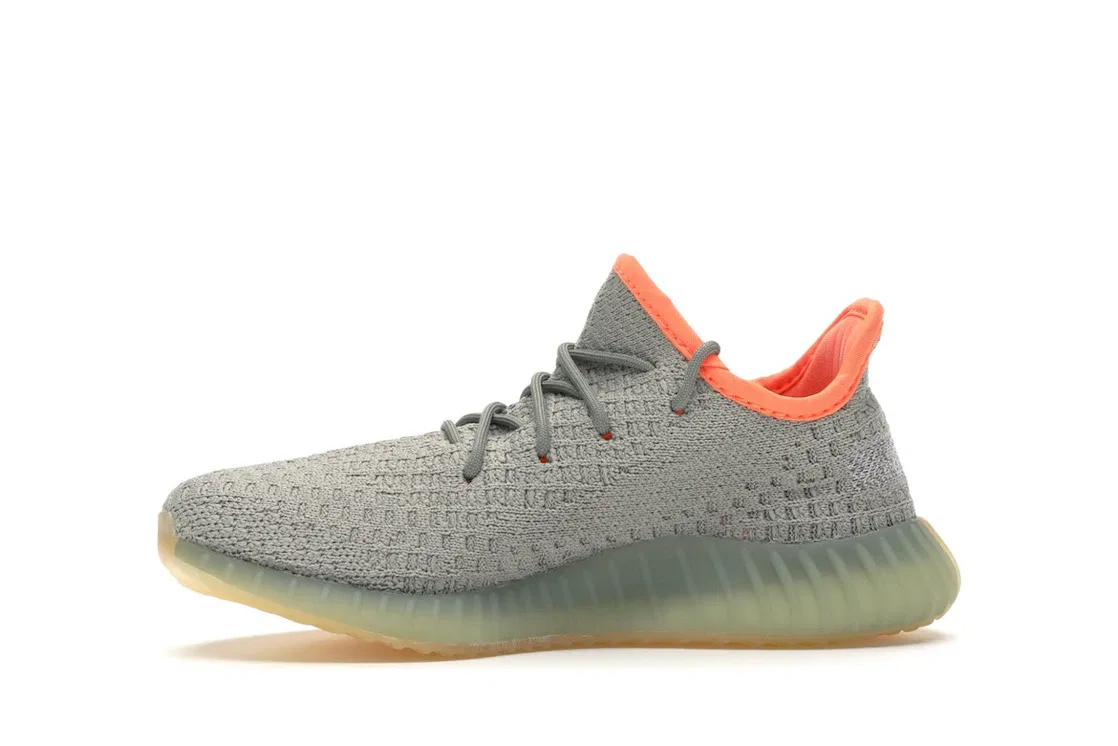 Детские кроссовки Lifestyle с технологией Boost Adidas Yeezy Boost 350 V2, Desert Sage — фото 3