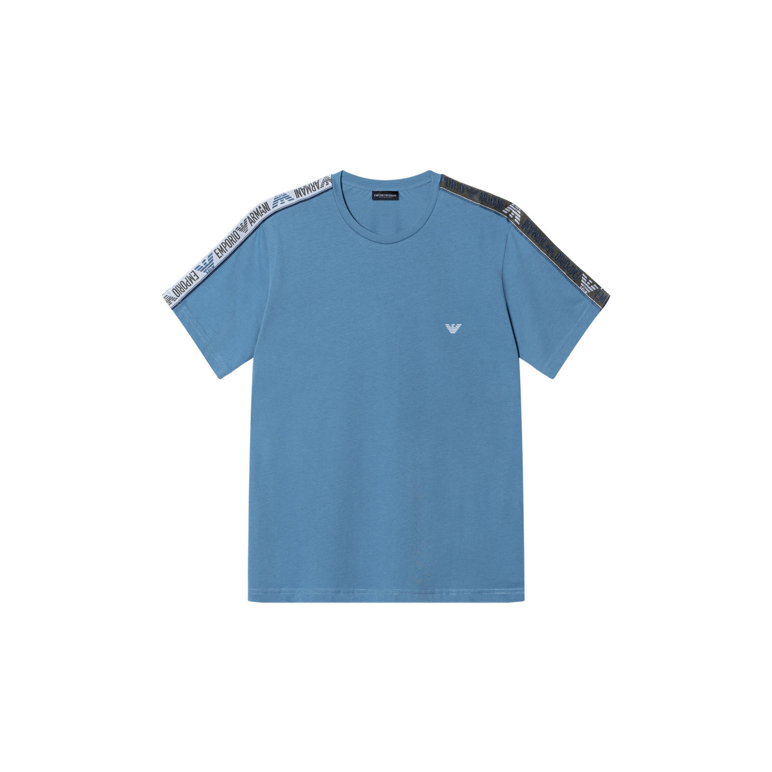 

Футболка мужская синяя EMPORIO ARMANI SS24