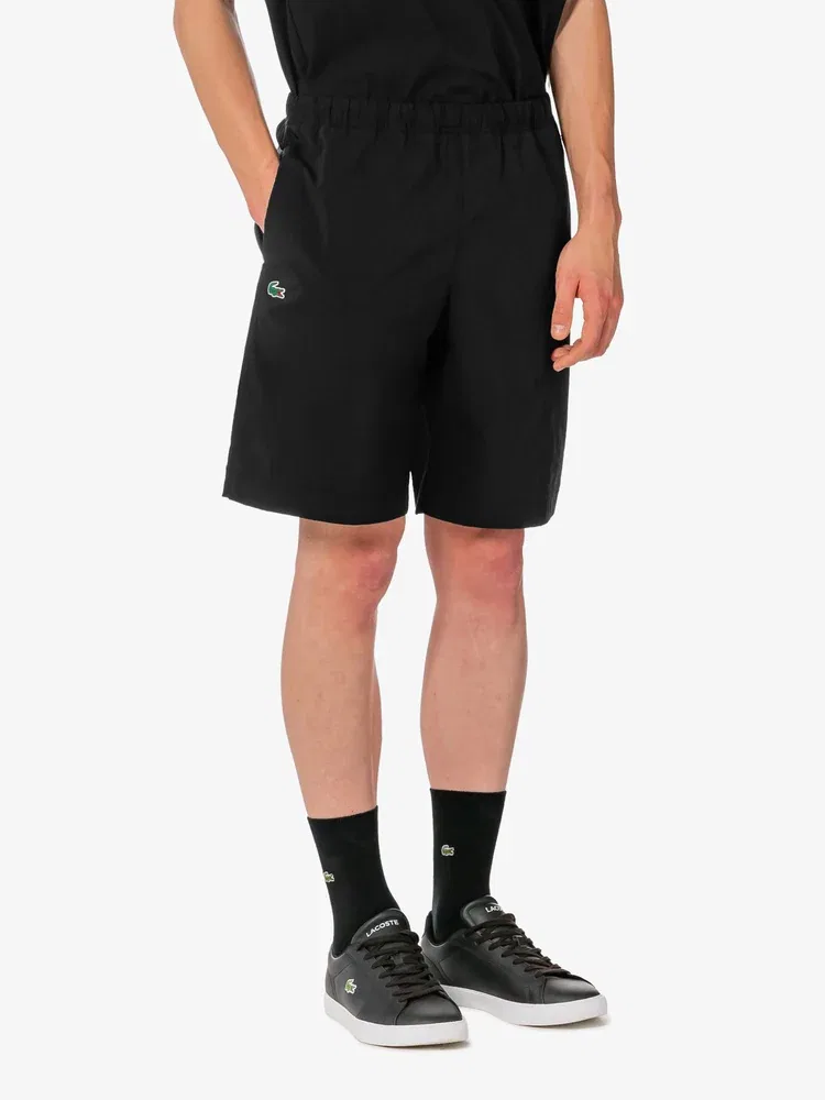 Шорты мужские из стрейч-ткани LACOSTE, Black — фото 2