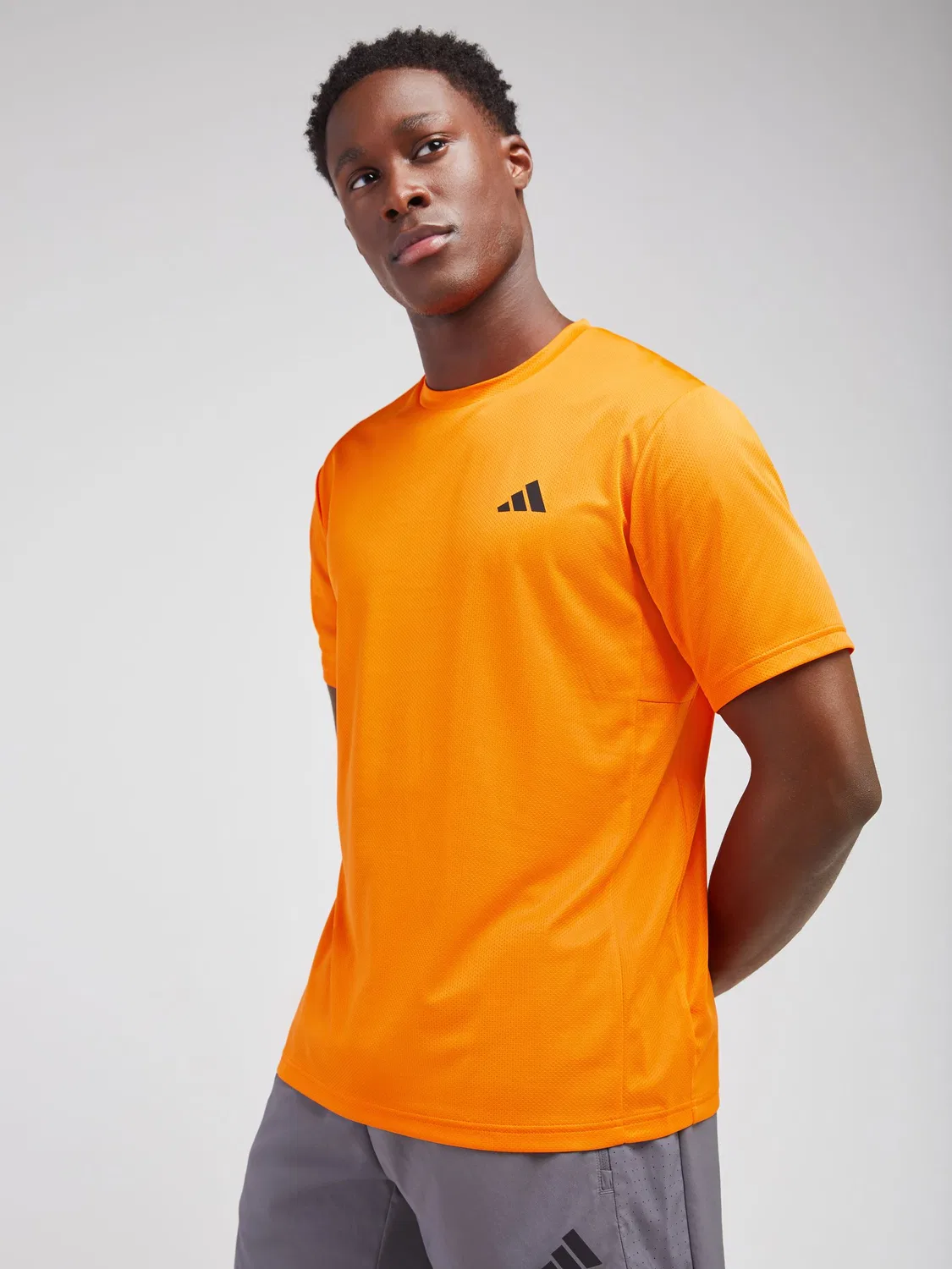 Футболка тренировочная Workout Essentials adidas, оранжевый
