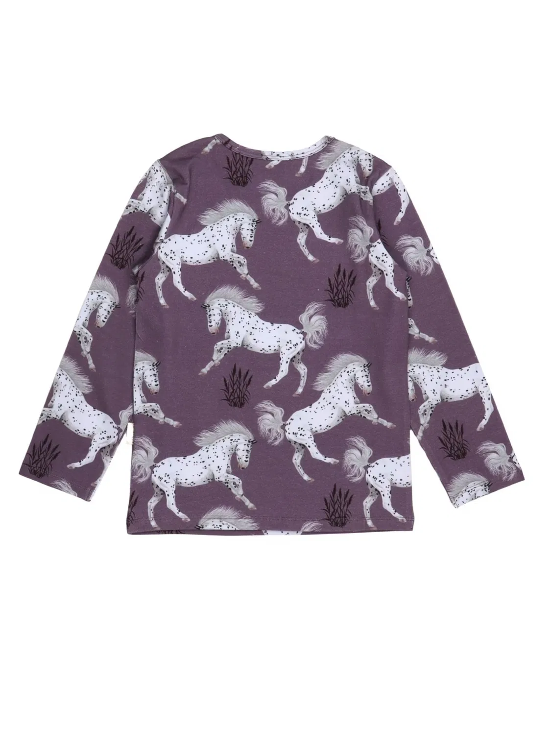 Футболка Walkiddy Schimmel Horses Shirt фиолетового цвета — фото 3