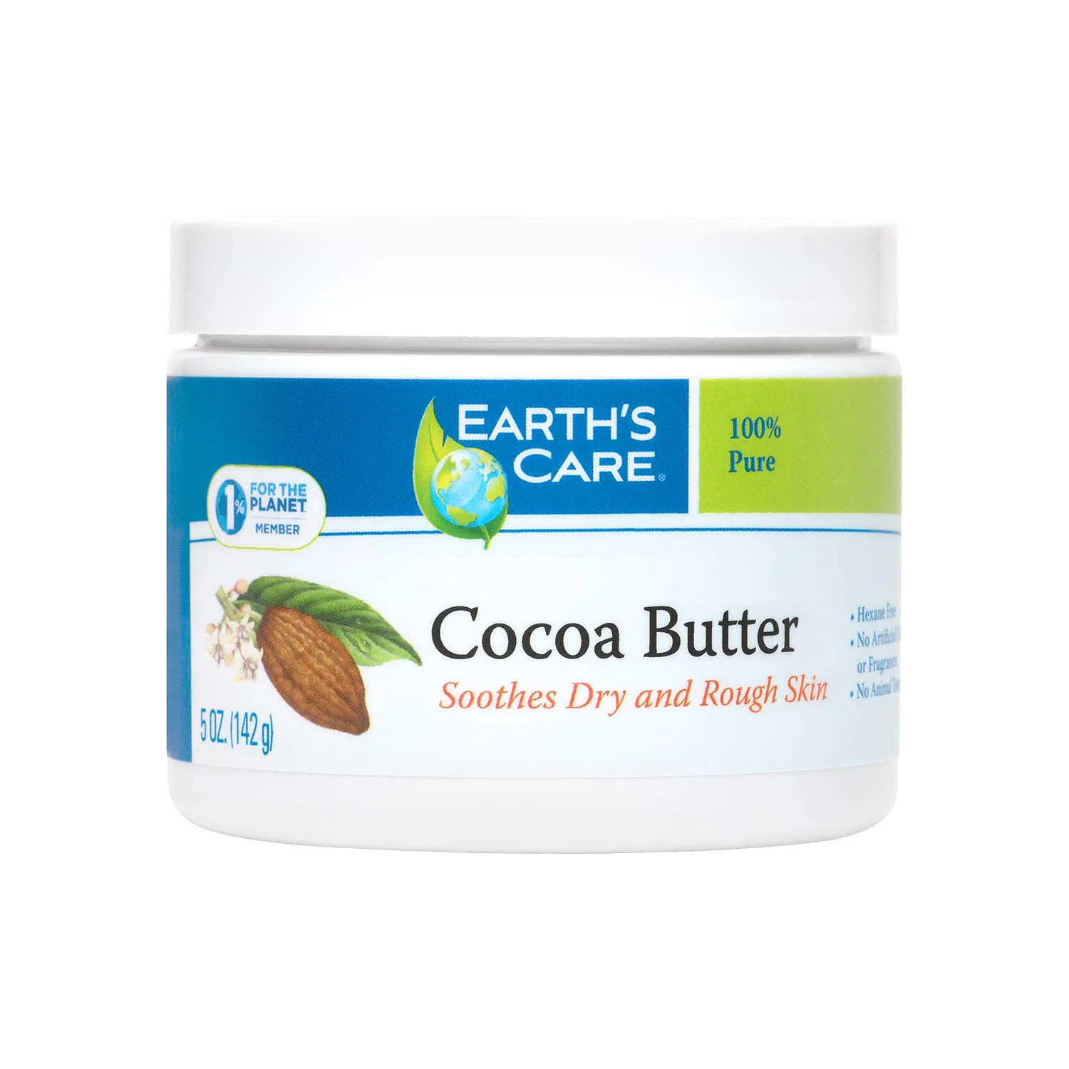 Масло для тела Cocoa Butter, 142 г, Earth's Care