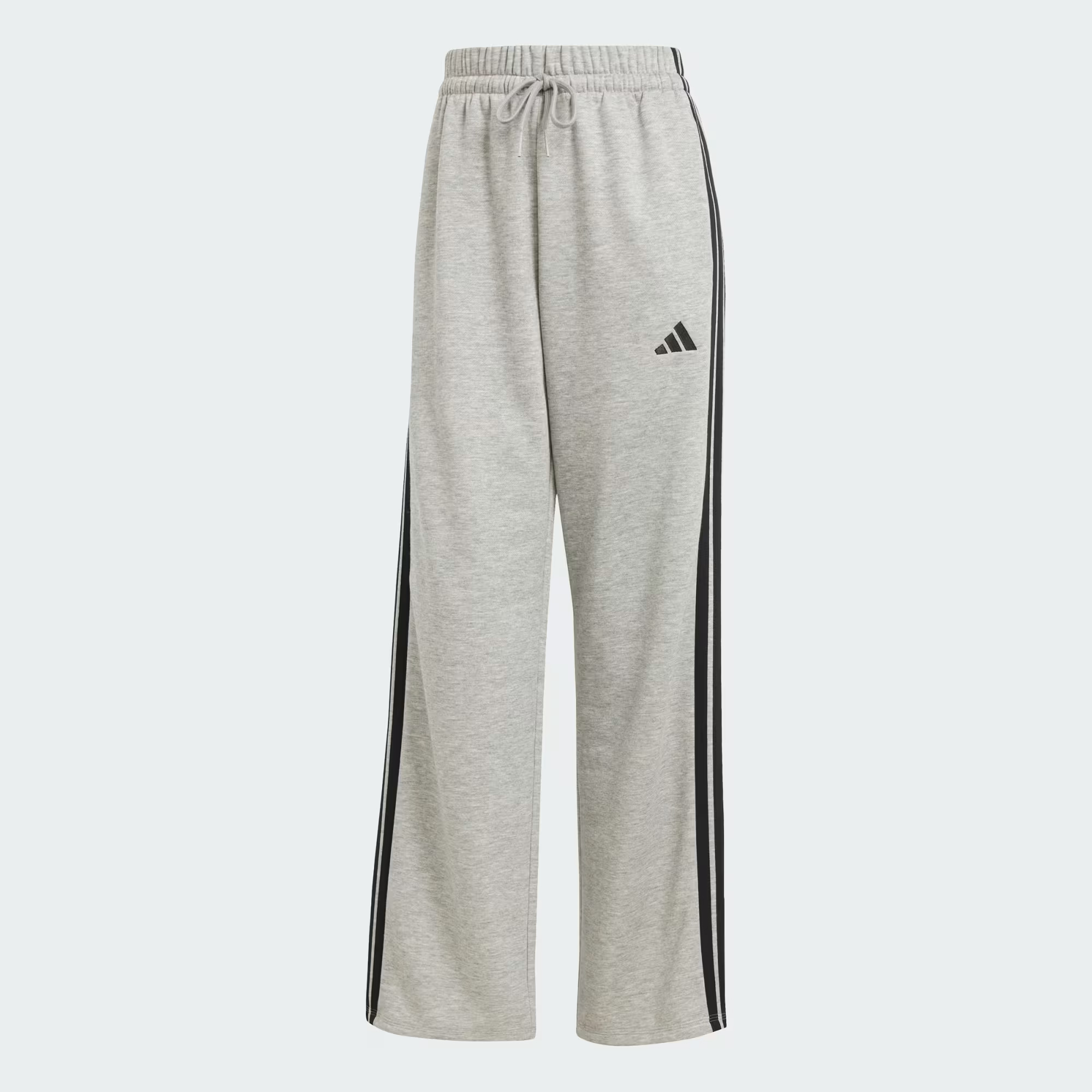 

Спортивные брюки Adidas Essentials 3-Stripes Open-Hem Fleece, серый/черный
