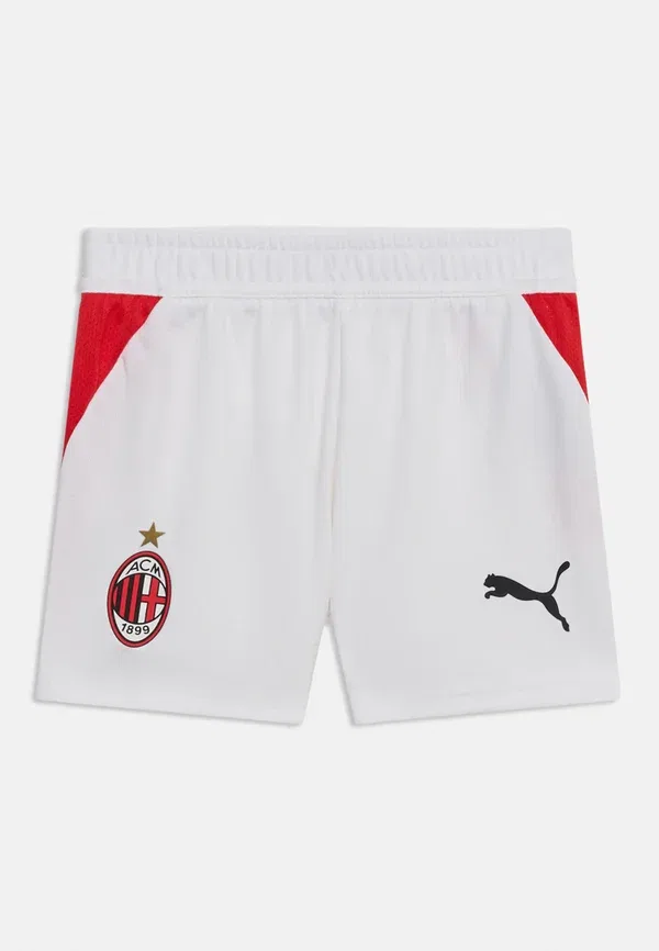 Детский футбольный комплект Ac Milan Home Minikit Unisex Set - шорты и футболка Puma, Black/Red, черный/красный — фото 3