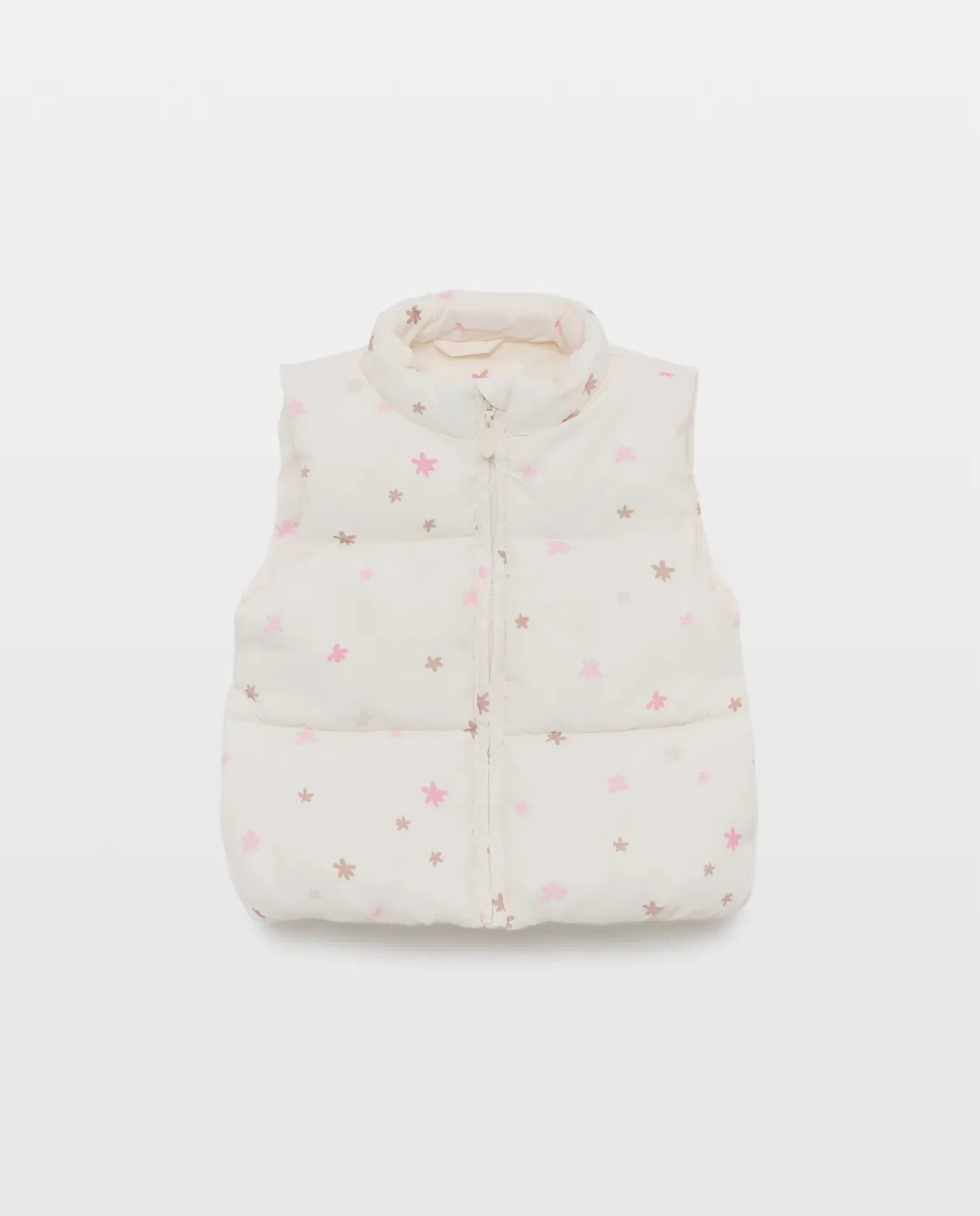 Детский жилет для девочек с принтом All Over Print Tone To Tone Flock Kids El Corte Inglés, Blanco — фото 4