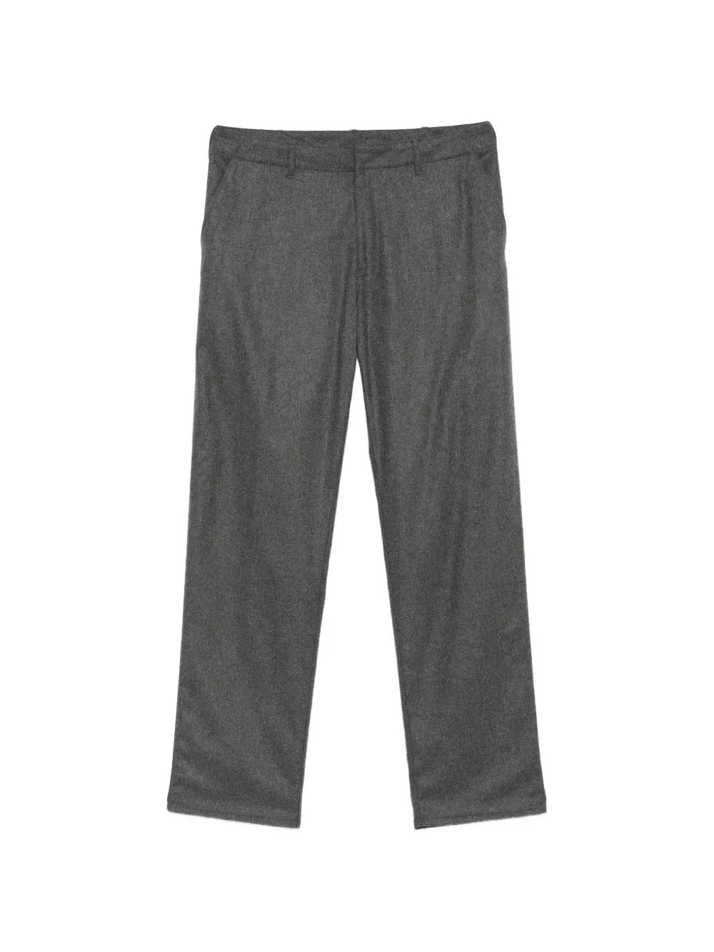 Брюки строгого кроя со складками ETRO, серый