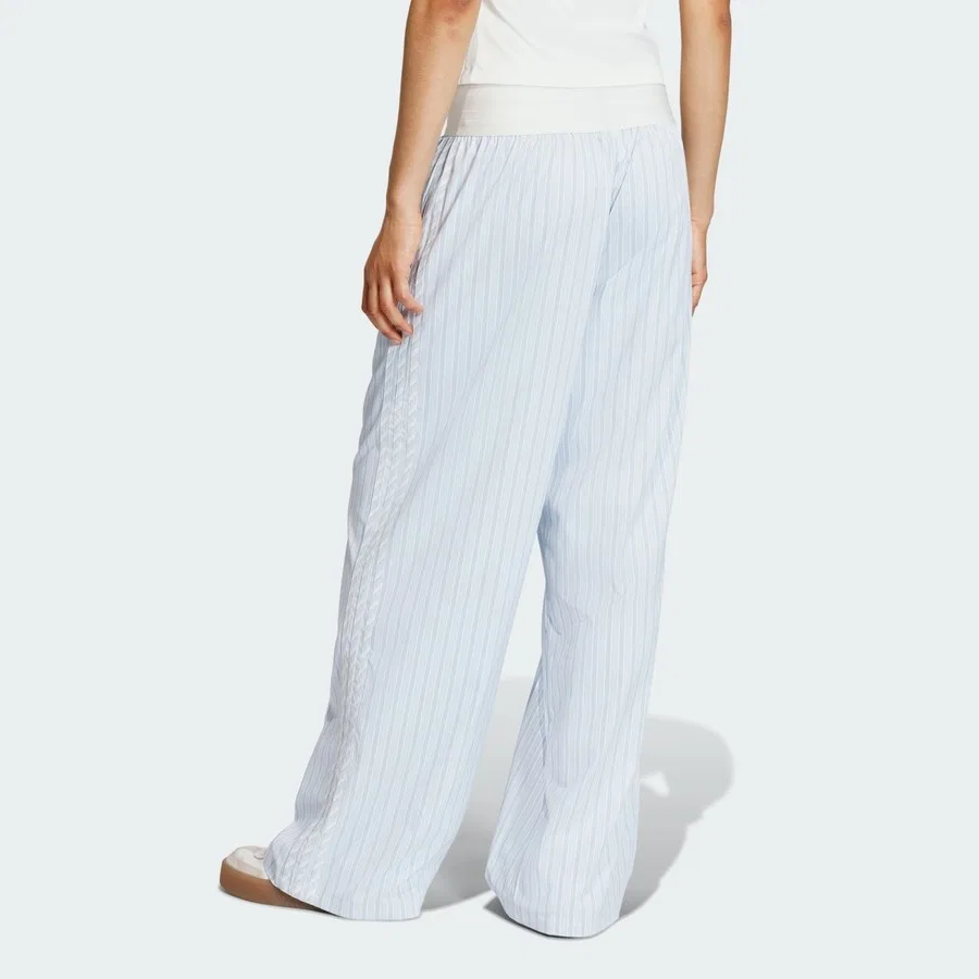 Спортивные брюки с эластичным поясом Originals Poplin Pants adidas, Синий — фото 2