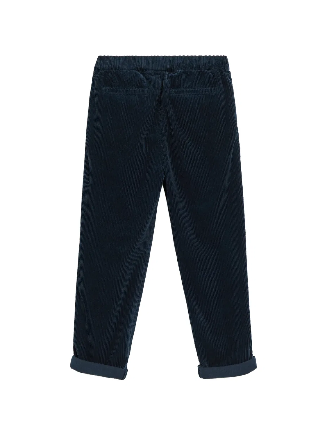 Вельветовые брюки со складками Brunello Cucinelli Kids, синий — фото 2