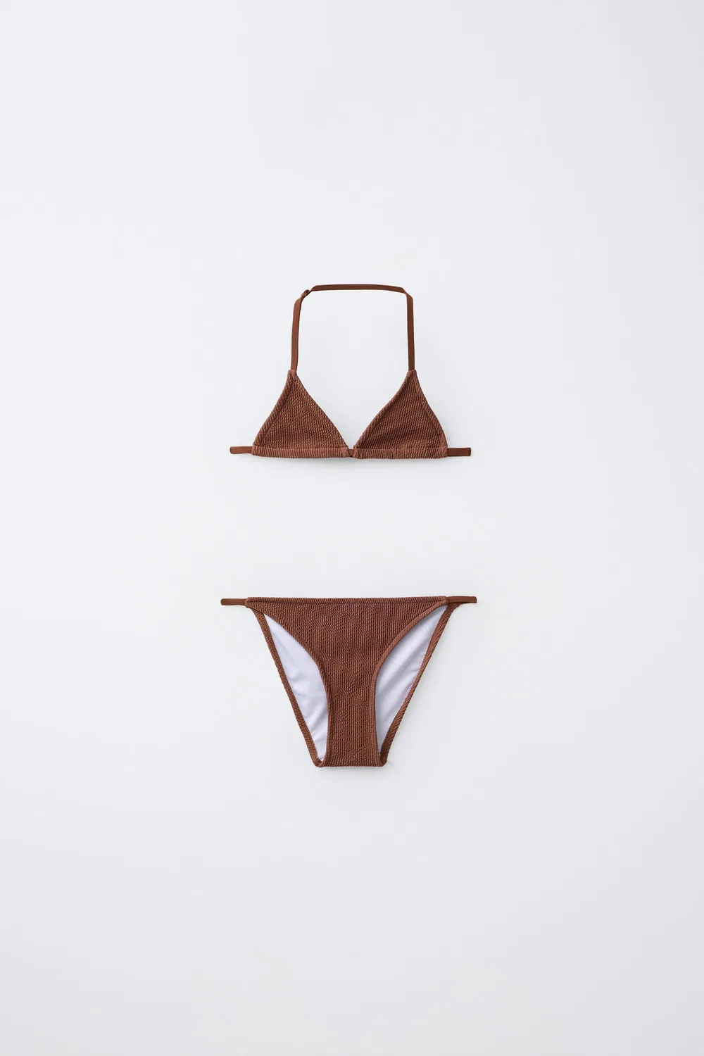 Возраст 6-14 лет / Бикини с треугольными ребрами ZARA, Brown