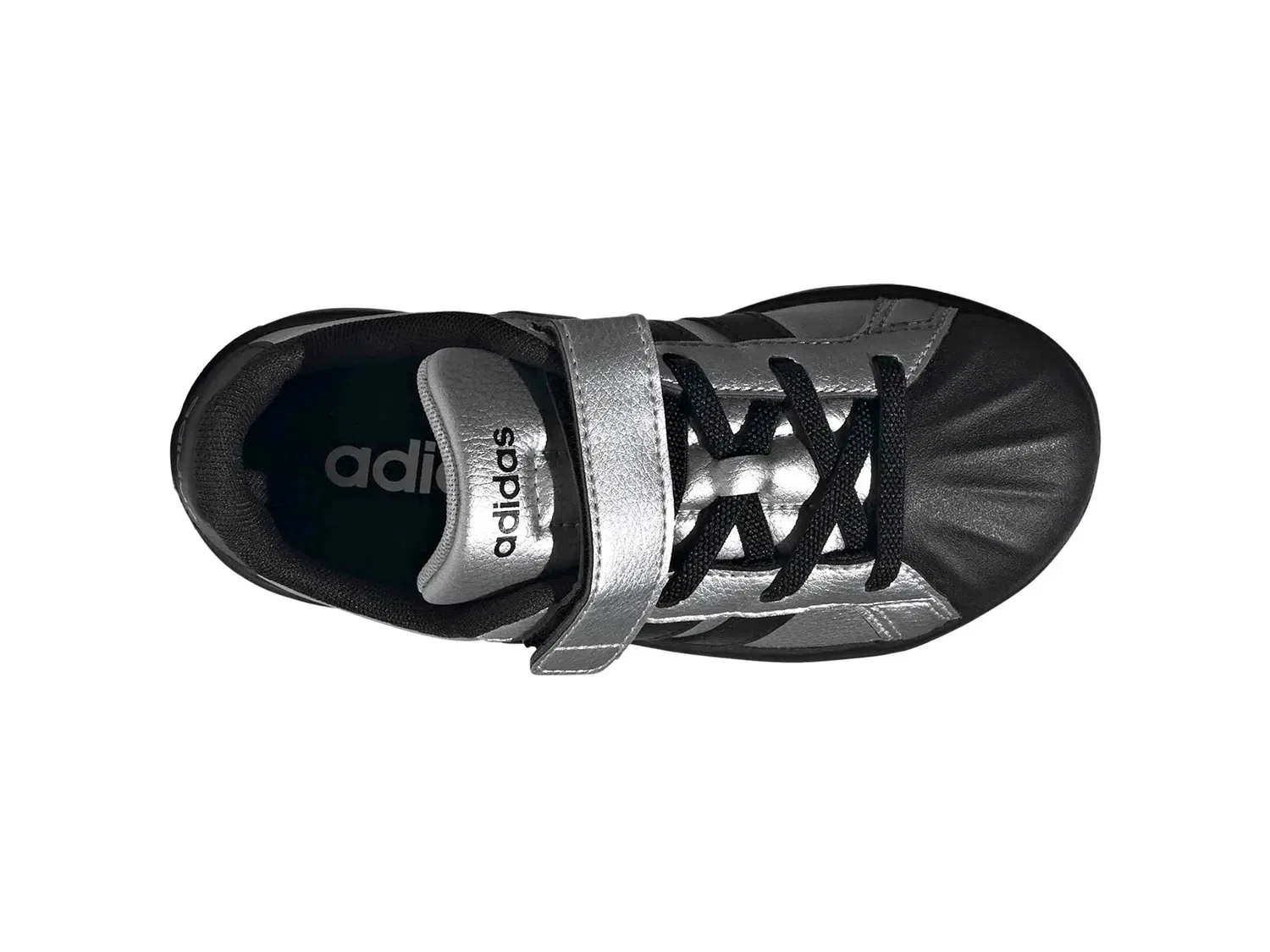 Кроссовки Streettalk adidas, Silver/Black — фото 2