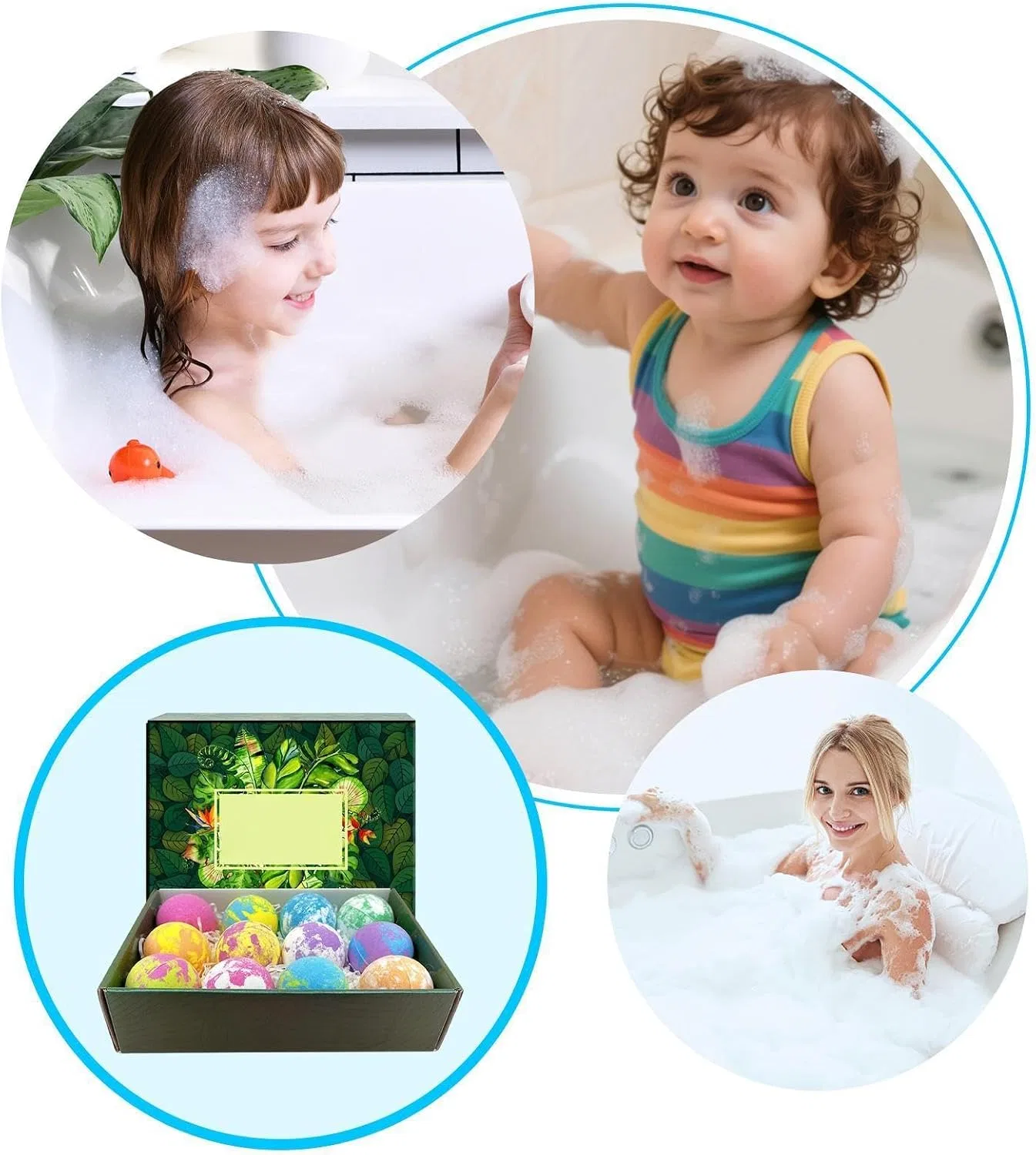 Бомбочка для ванны с игрушкой внутри Ancsttu — фото 4