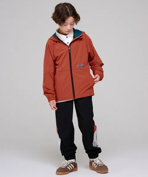 Детская куртка с капюшоном, водоотталкивающая KRIFF MAYER Kid's Collection, Orange — фото 3
