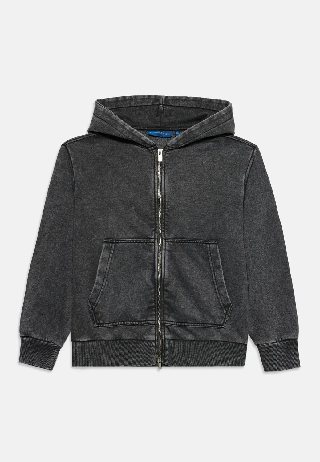 Толстовка Tescott свободного кроя унисекс на молнии Redefined Rebel, Black