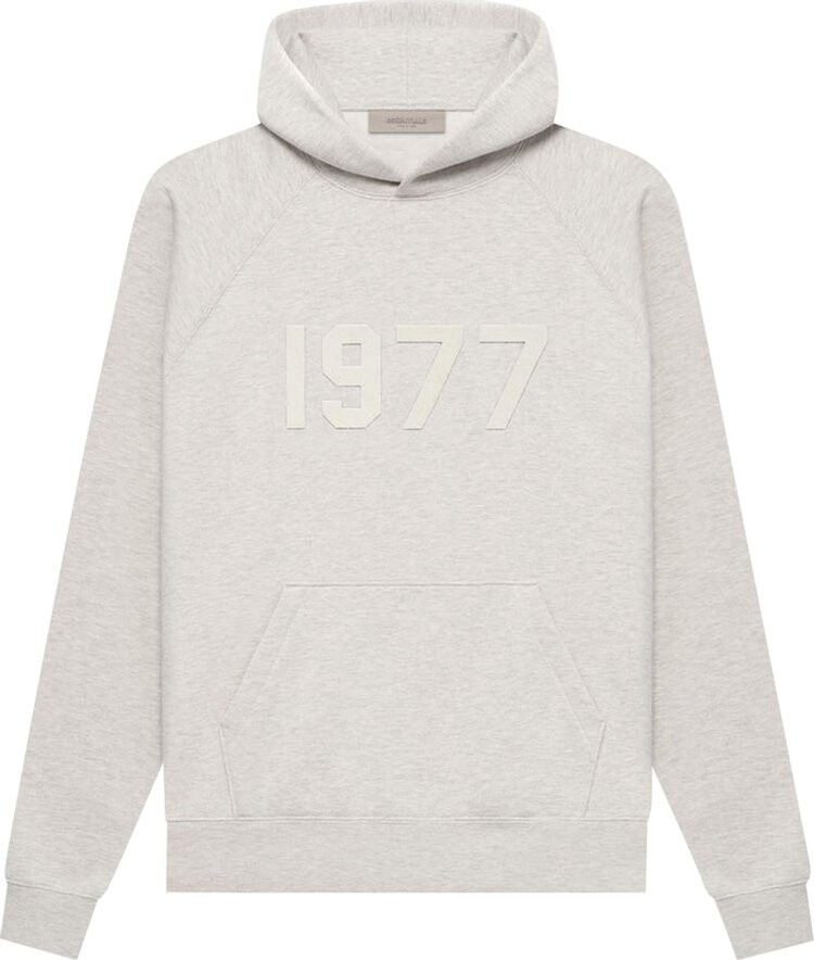 Худи Fear of God Essentials Essentials Hoodie 'Light Oatmeal', серый — фото 2