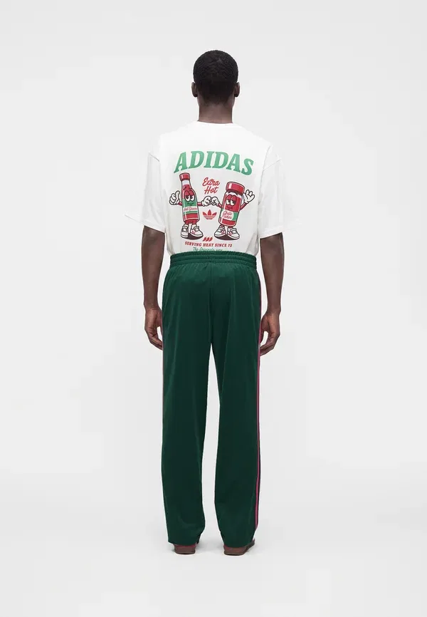 Тренировочные штаны Firebird унисекс Adidas Originals, зеленый/розовый — фото 3