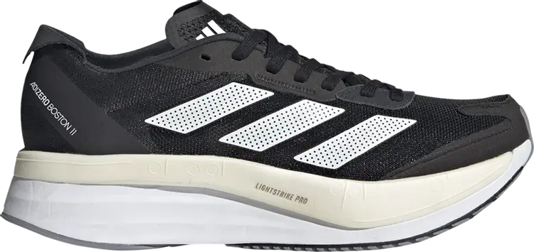 

Кроссовки Adidas Wmns Adizero Boston 11 'Black White', черный