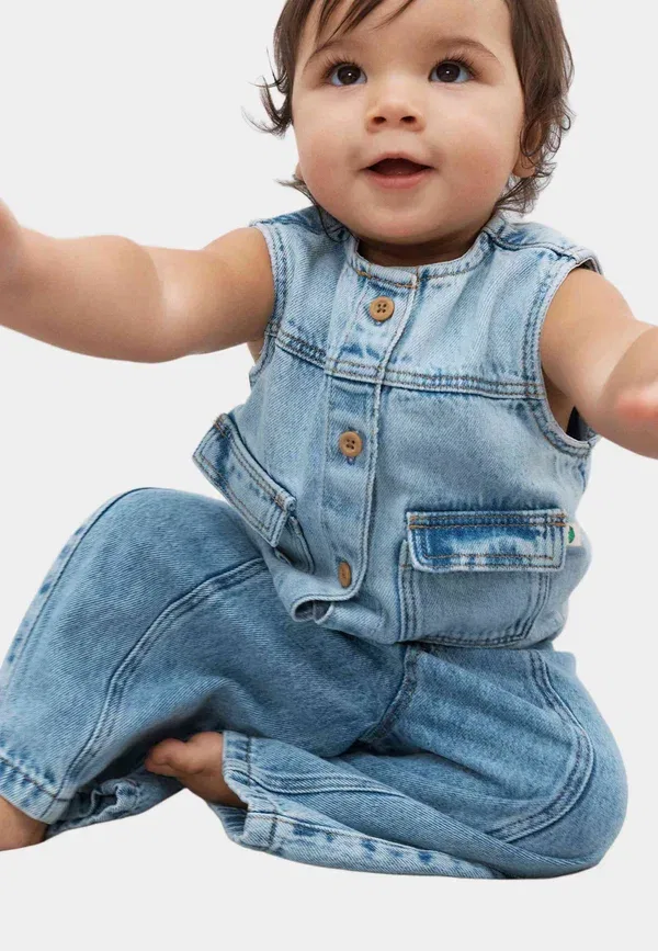 Жилет джинсовый Waistcoat Marks & Spencer, denim, деним