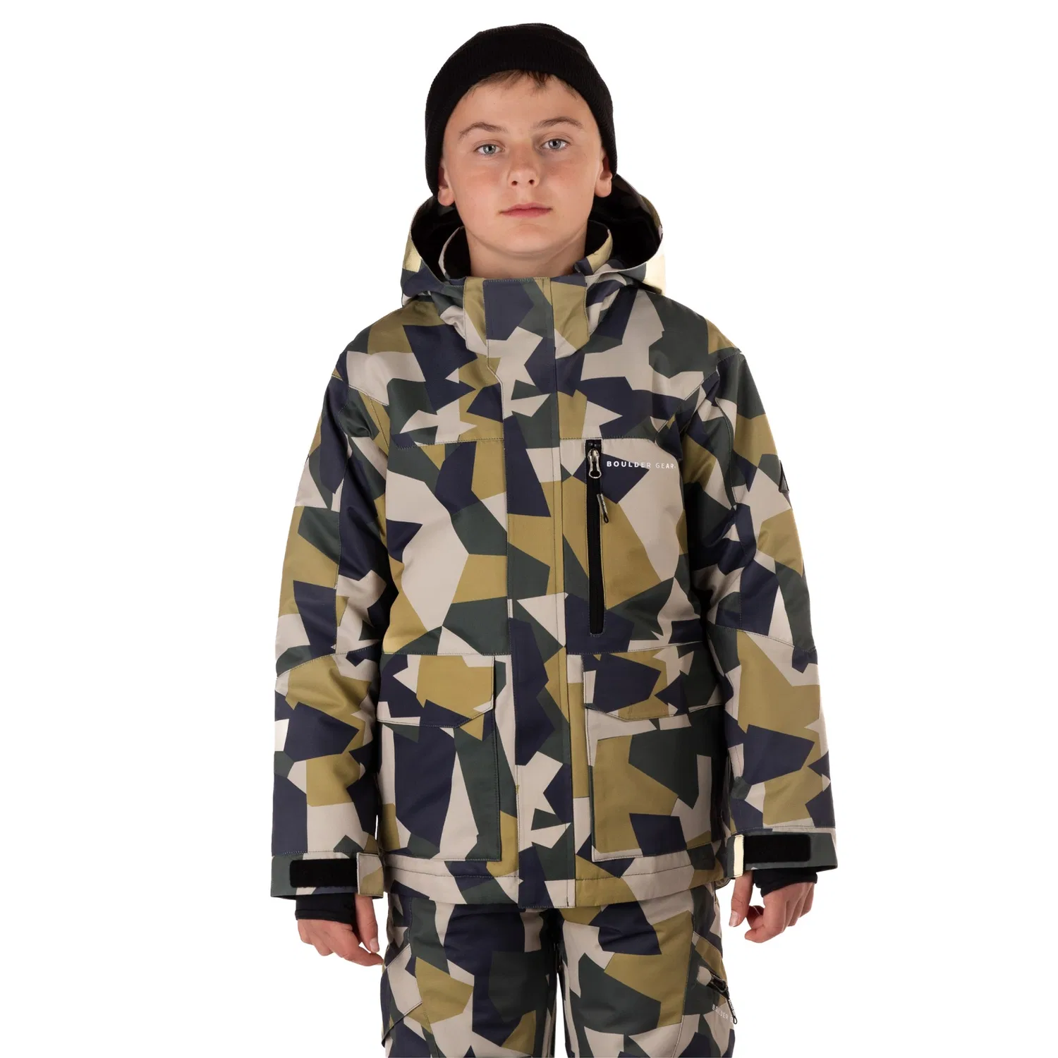 Куртка утепленная с капюшоном Wesley Boulder Gear, Camo