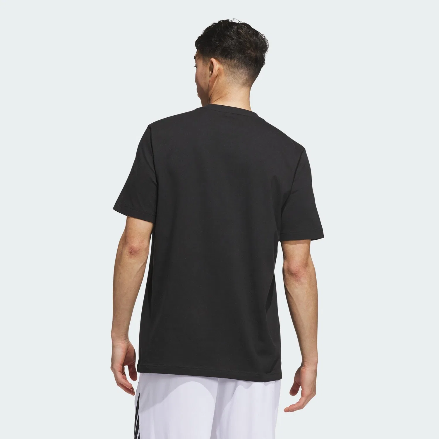 Мужская футболка с графическим принтом That Dawg in Em Adidas, Schwarz — фото 3