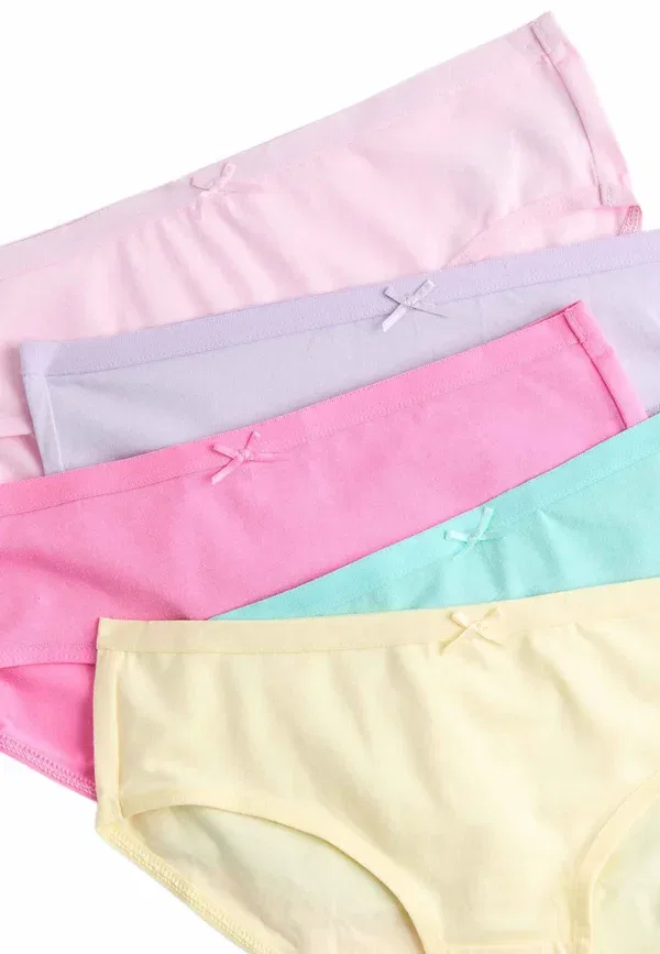 Комплект трусов 10 шт, хлопок с эластаном, Briefs, Marks & Spencer, Multi, мультиколор — фото 2