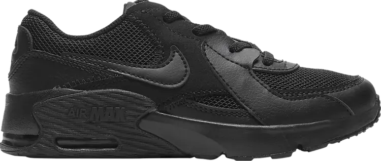 

Кроссовки Nike Air Max Excee PS 'Triple Black', черный