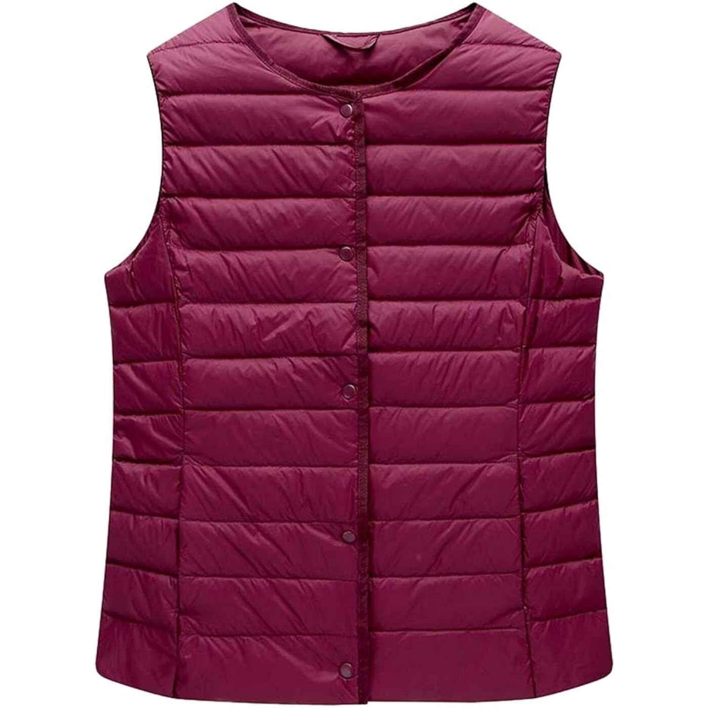 

Жилет Chickle Collarless Lightweight Quilted Zip Women's, бордовый, Красный, Жилет Chickle Collarless Lightweight Quilted Zip Women's, бордовый