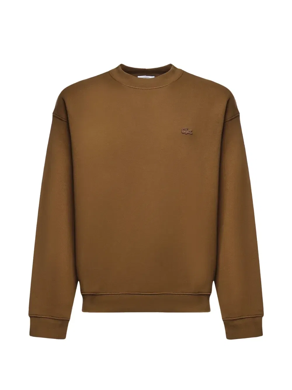 Свитер с нашивкой-логотипом Lacoste, коричневый