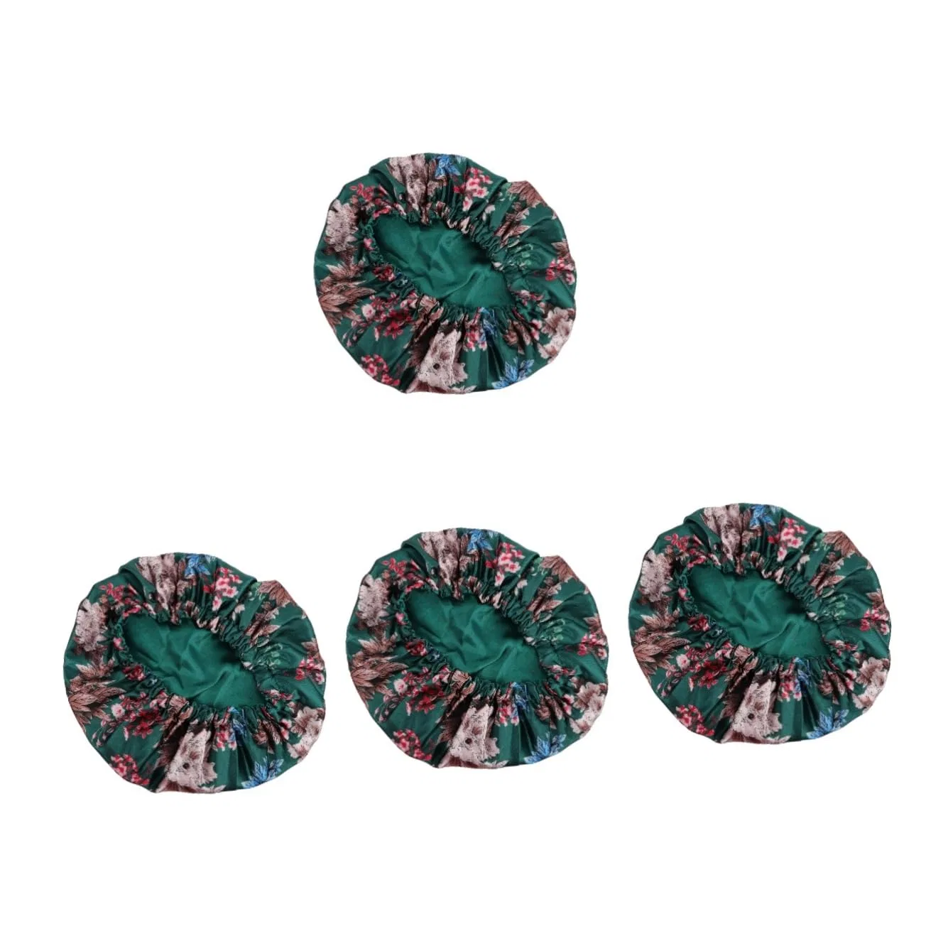 Набор шапочек для душа FRCOLOR, 4 шт, 30x20.5x3 см, Green