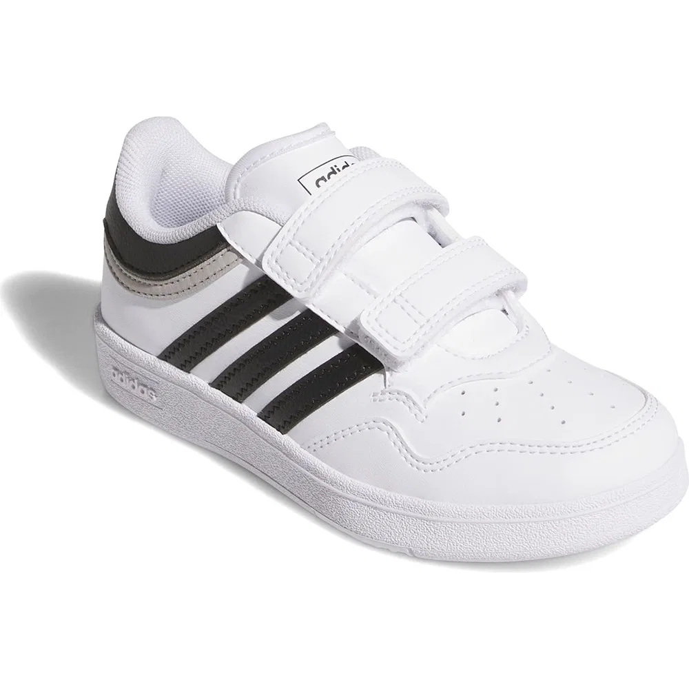 Детские кроссовки с искусственной кожи Hoops 4.0 adidas — фото 2