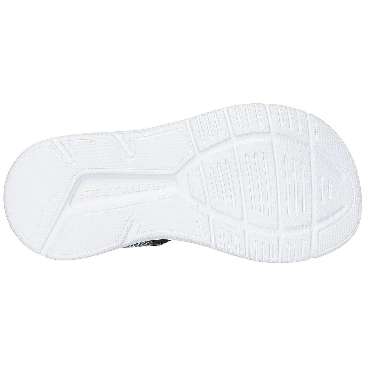 Детские сандалии с синтетическим верхом Microspec-splash Skechers, Schwarz — фото 4