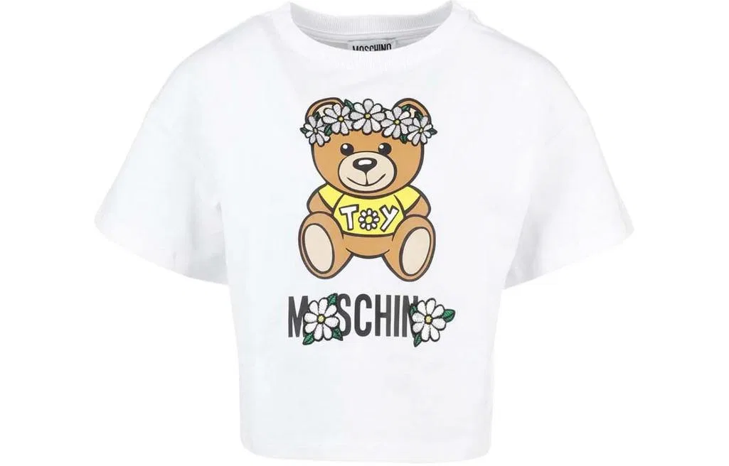 Детская футболка с круглым вырезом MOSCHINO