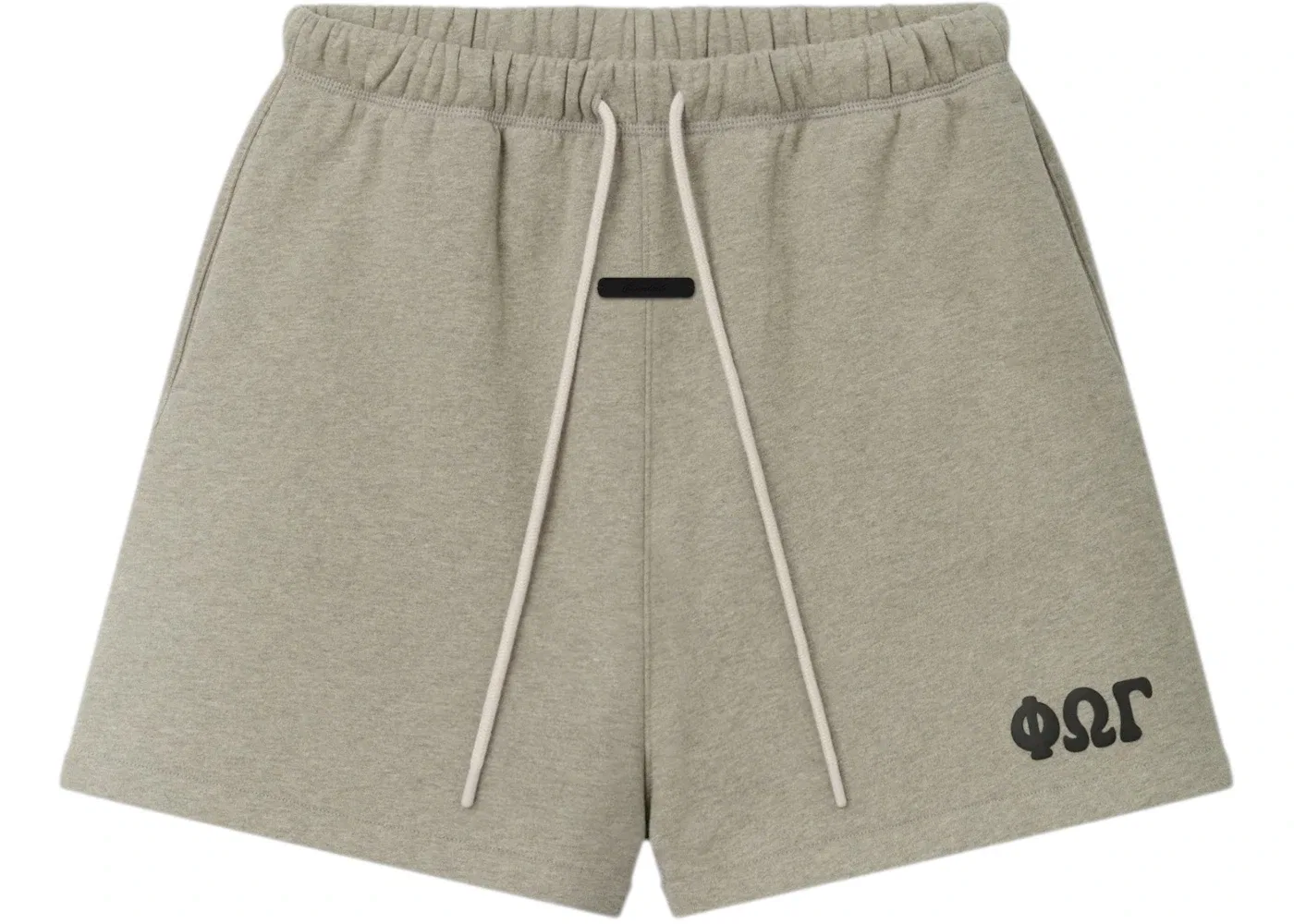 Мужские шорты с принтом Sweatshort Fear of God, Washed Seal Heather