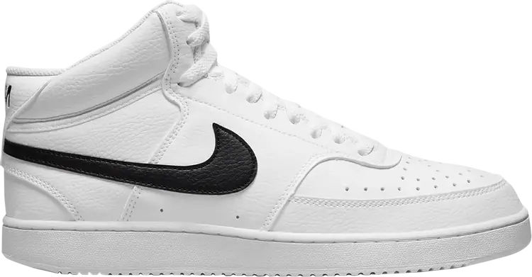 

Кроссовки Nike Court Vision Mid Next Nature 'White Black', белый