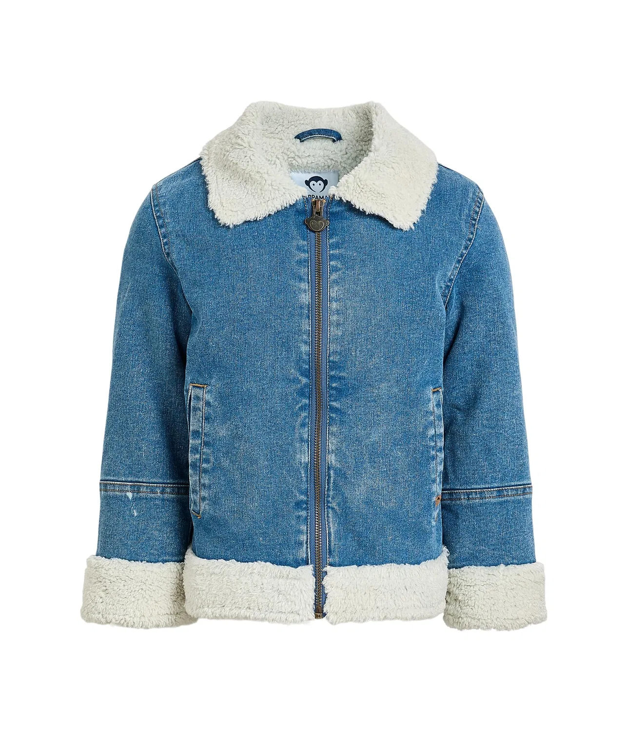 Куртка Coco Sherpa (для малышей/детей постарше) Appaman Kids, Cambridge Wash