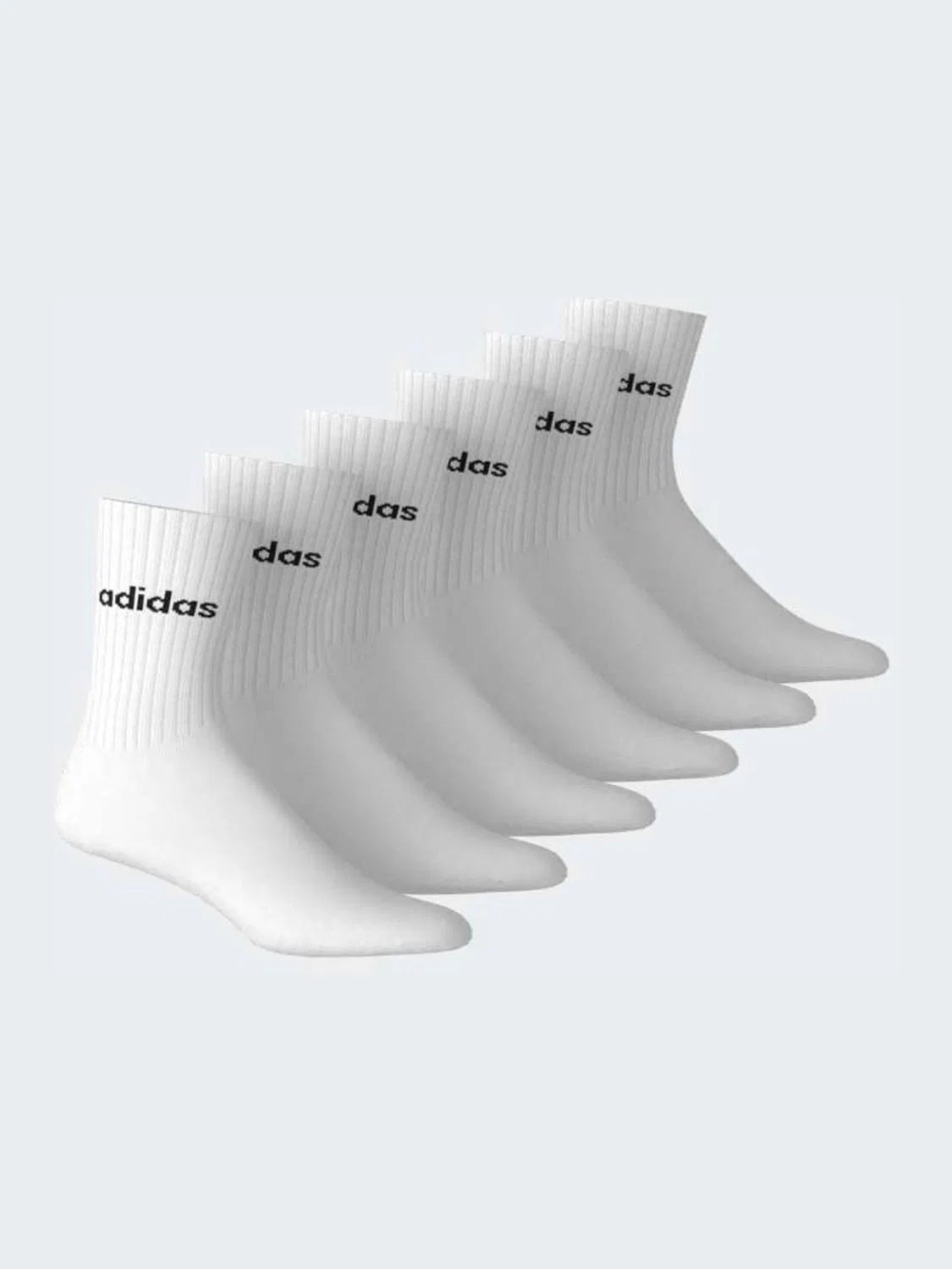 Носки, высокие, Adidas, белый — фото 3