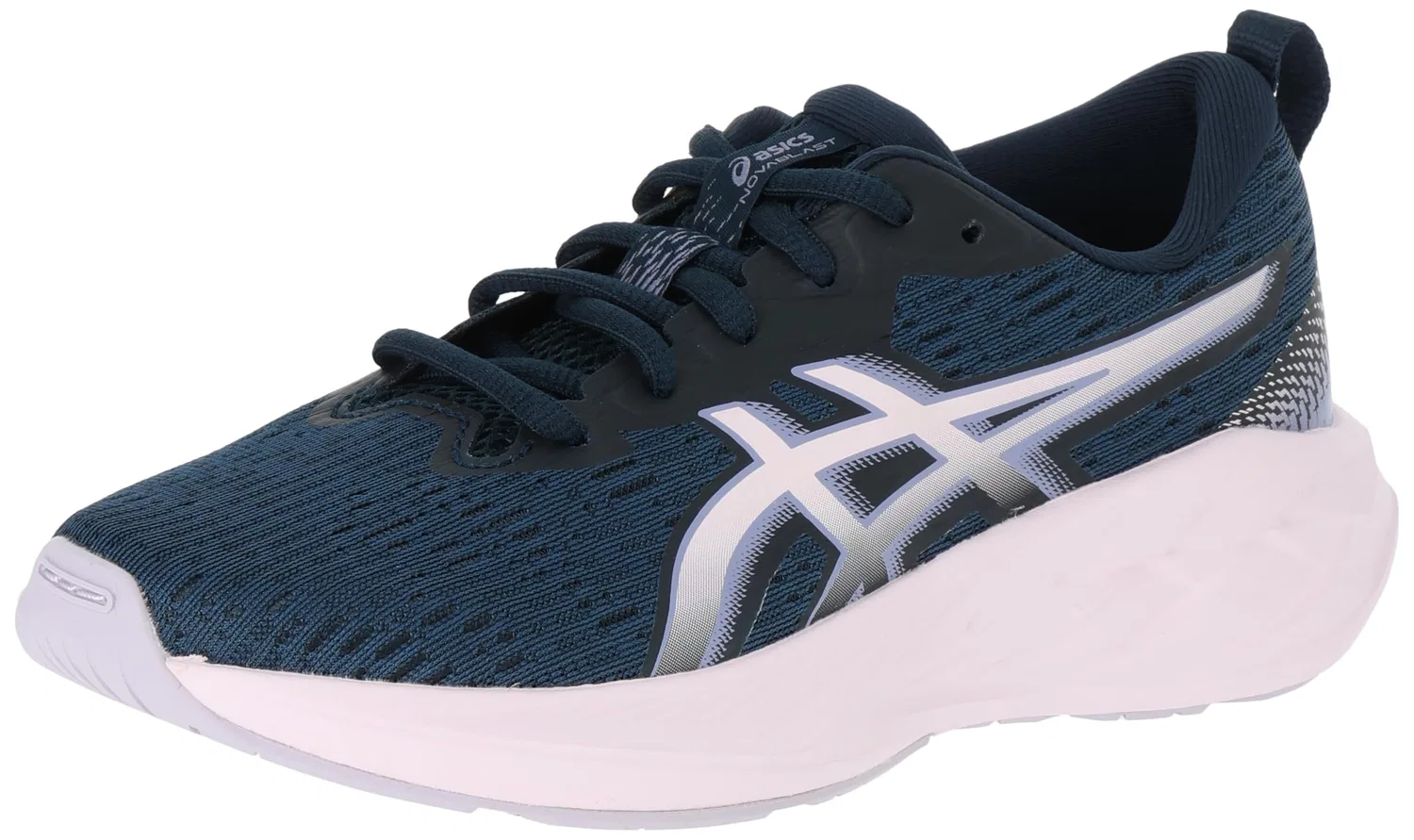 Детские кроссовки для мальчиков с амортизацией ASICS, French Blue Cosmos