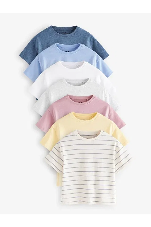 Детский комплект футболок с коротким рукавом Next Baby, Multicolor