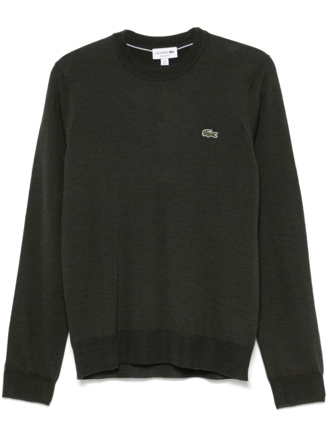 

Свитер с круглым вырезом Lacoste, зеленый