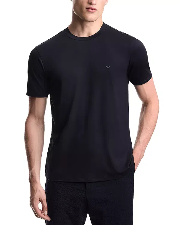 Мужская футболка с коротким рукавом Essential Mr. Armani Tee Emporio Armani, Navy Blue