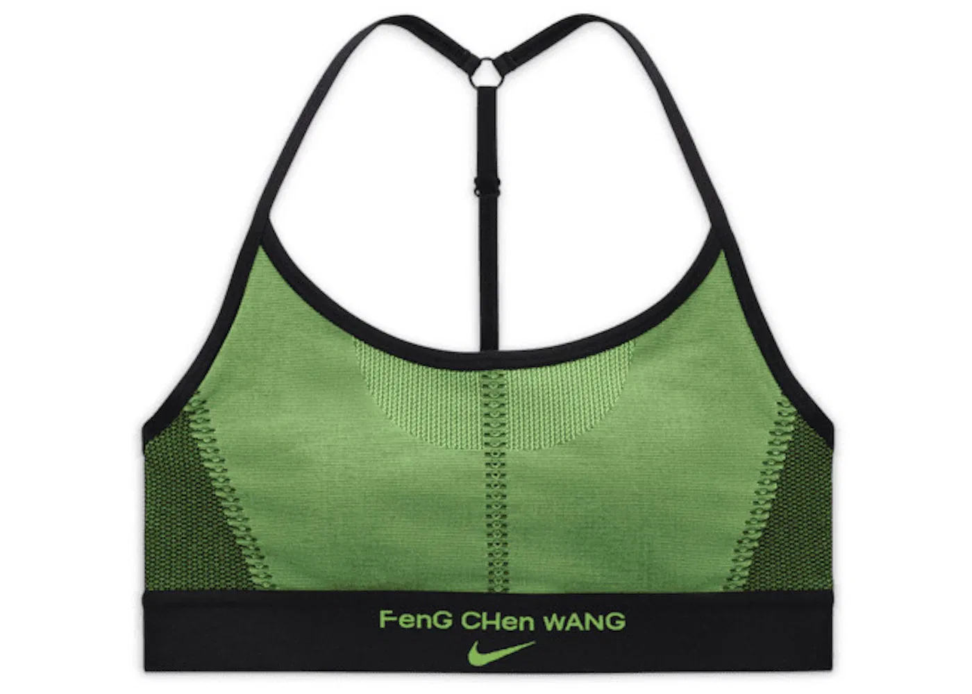Женский бюстгальтер Pro Bra Nike x Feng Chen Wang, Green/Black