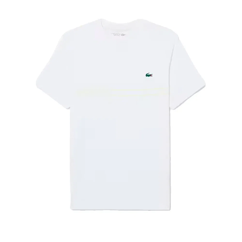 Мужская футболка с коротким рукавом Ultra-Dry Printed Lacoste, White — фото 3